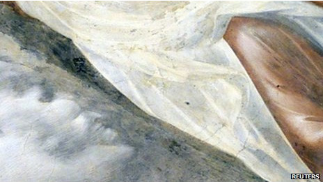 Descubren al diablo en un fresco de Giotto