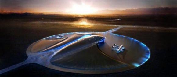 El primer puerto espacial