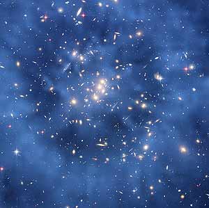 Si la materia oscura esta conformada por particulas desconocidas como el neutralino, el gravitino y el sneutrino, el lhc del cern las descubrira.