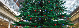 Árbol de Navidad de Lego más grande del mundo en Londres