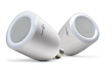 Estas bombillas son también unos altavoces inalámbricos