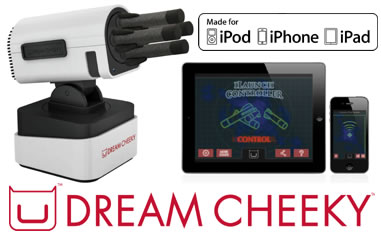 Lanzamisiles de escritorio se maneja con tu iPhone