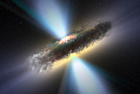 Hallan los agujeros negros más grandes del universo