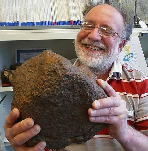 Un raro meteorito de 17 kilos, descubierto por un granjero en Missouri