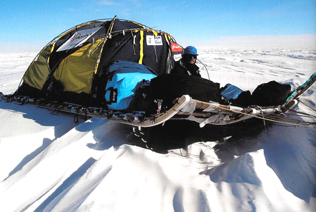 Un trineo impulsado por el viento atravesará la Antártida