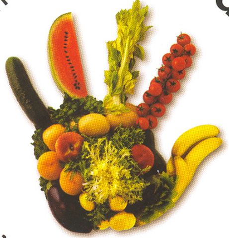 Vegetales y frutas sinónimos de buena salud
