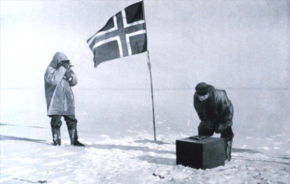 ¿Por qué fue Amundsen el primero en llegar al Polo Sur?