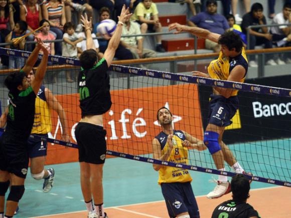 UPCN Voley regresó a casa con un triunfo sobre Catamarca Voley