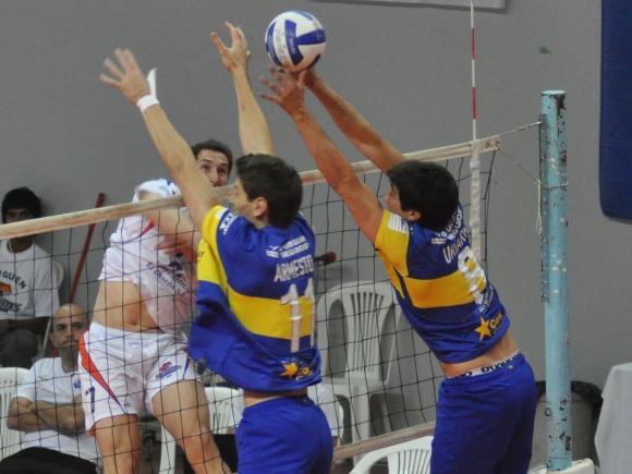 Gigantes del Sur perdió en su casa con un difícil Boca Río Uruguay Seguros