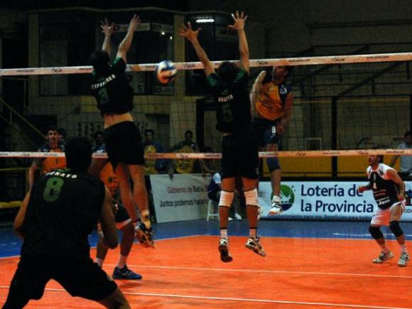 UPCN festejó su primer triunfo en Bahía Blanca ante Catamarca Voley