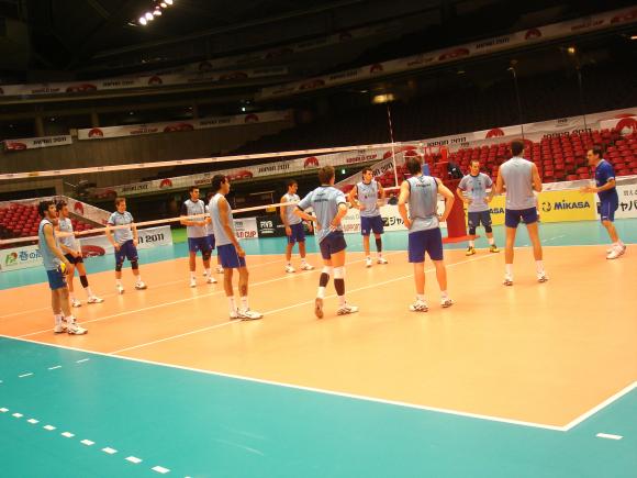 COPA DEL MUNDO: ENTRENAMIENTO EN TOKIO