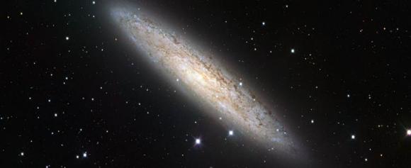 Nuevas estrellas florecen en una galaxia