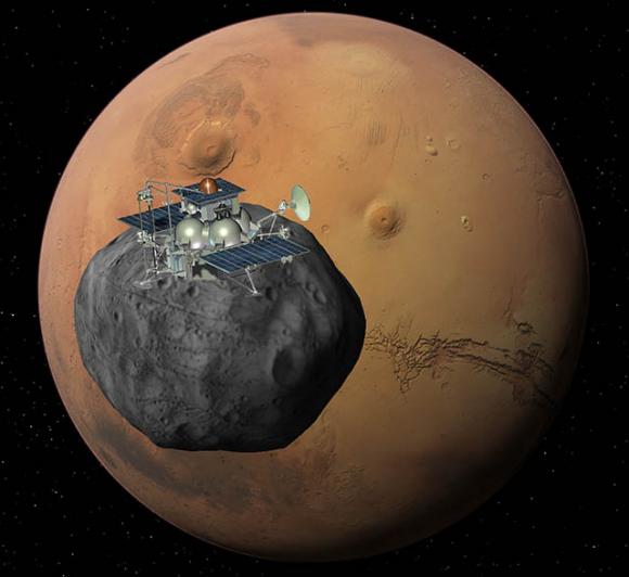 La sonda Phobos-Grunt caerá a la Tierra en enero.