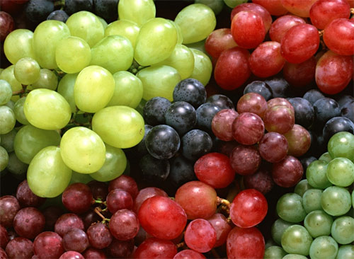 Uvas – buenas para el corazón