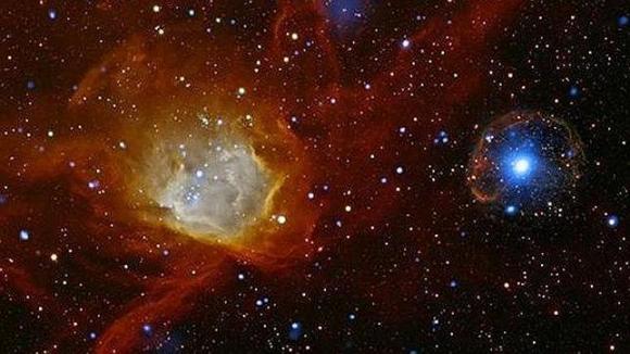Una burbuja celestial intriga a los astrónomos