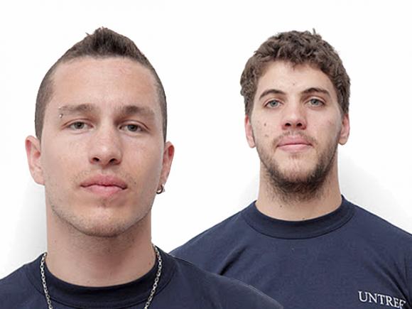 Ferreyra y Martínez, los artilleros de UNTreF Voley