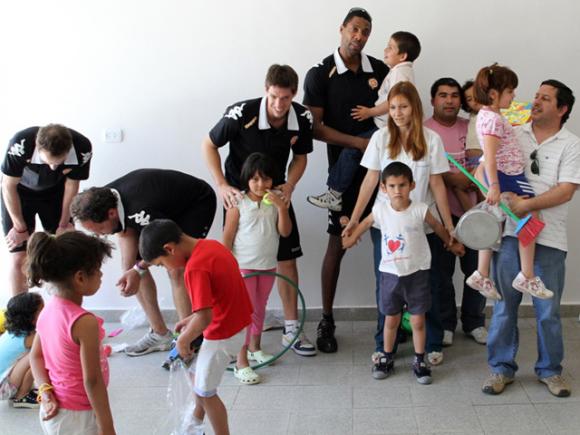 Acción solidaria en Chaco con Buenos Aires Unidos