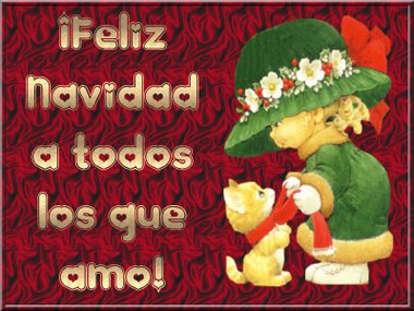 ¡¡¡FELICES FIESTAS GENTE LINDA!!!!